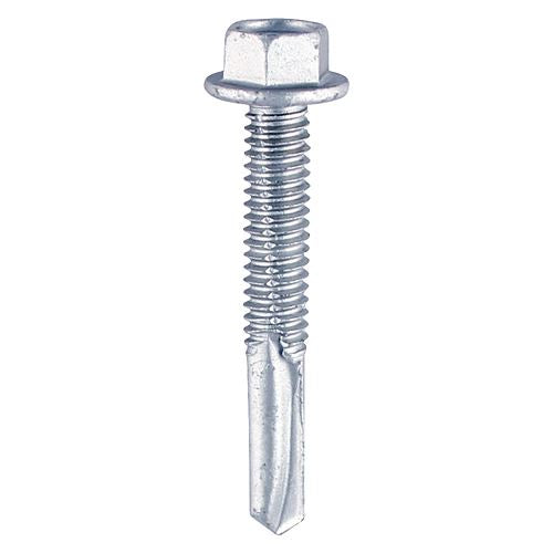 Hex Screw Self Drilling No5 Zinc