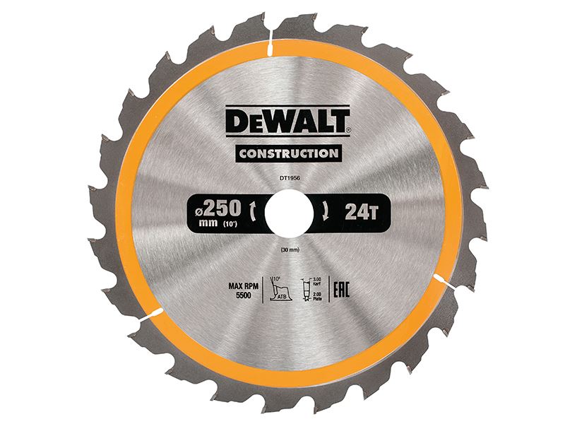 Stationary Construction Circular Saw Blade