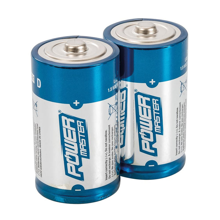 D-Type Super Alkaline Battery LR20 2pk - 2pk