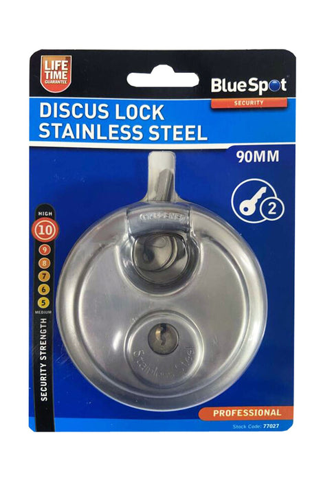 Discus Lock Stainless Steel