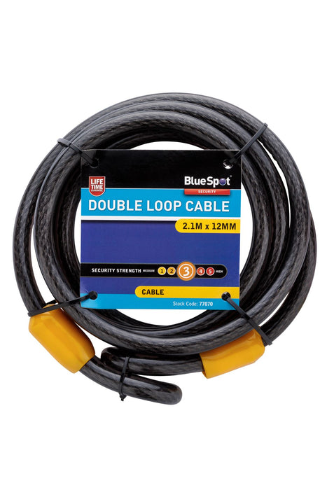 2.1m x 12mm Double Loop Cable