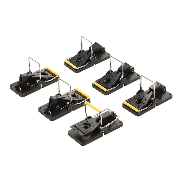 Mouse Traps Set 6pce - 98 x 48mm