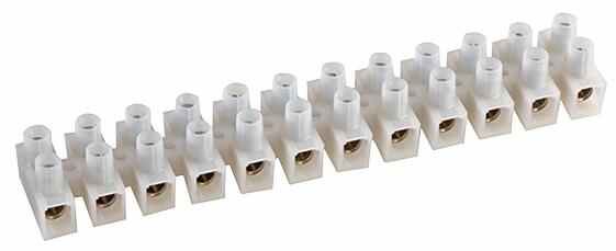 HELLERMANNTYTON - Straight Terminal Strip 12 Contacts
