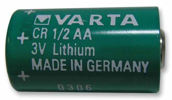 VARTA - 3V 950mAh Li-Mn 1/2AA Battery