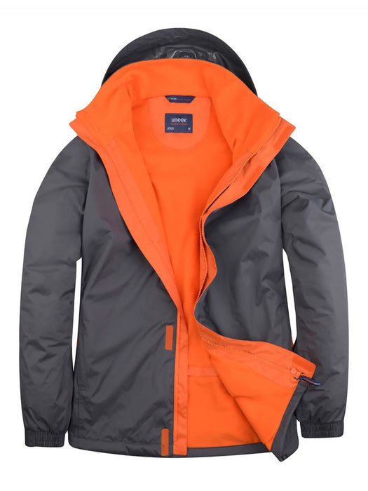 Unisex Deluxe Outdoor Jacket - Main Fabric: 100% Polyester Waterproof Coated Fabr