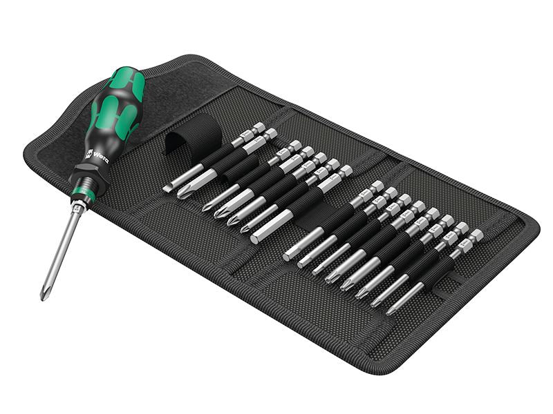 Kraftform Kompakt 60 Screwdriver Specialist Bit Holding Set, 17 Piece