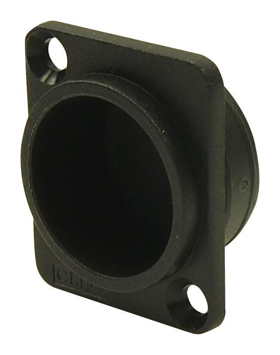 12mm Black Plastic Recessed Plate