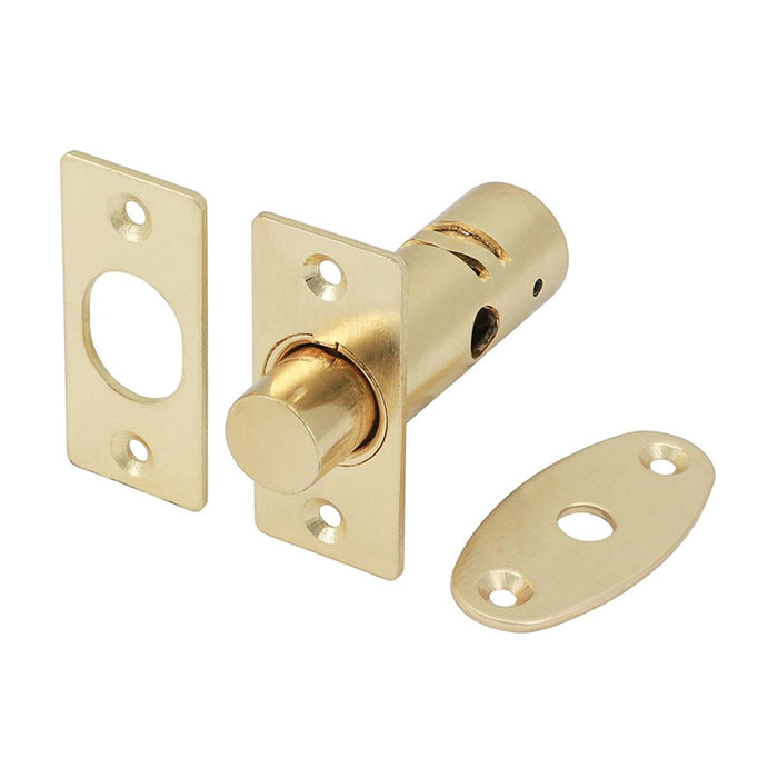 Window Rack Bolts - Electro Brass (Size 42mm - 2 Pieces)