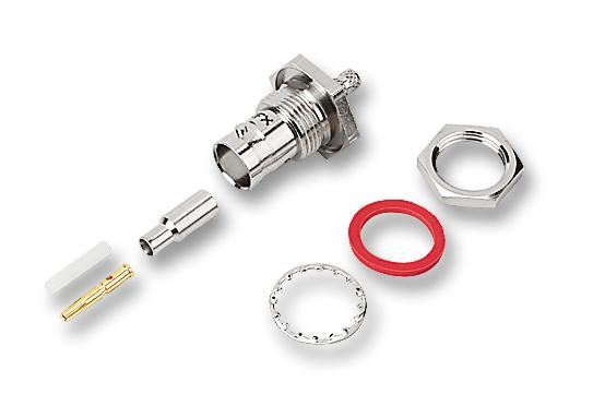 RF Coaxial, BNC, Straight Jack, 50 Ohm