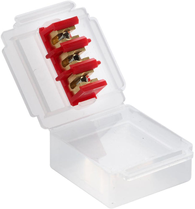 36A Clear Gel Box Line Connection Box with Connector - 3 Core