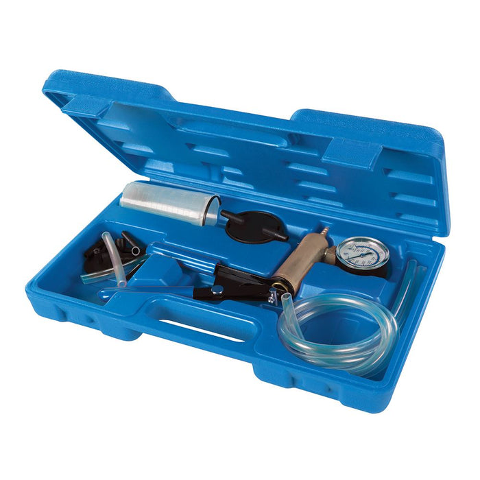 Vacuum Tester & Brake Bleeding Kit 16pce - 16pce