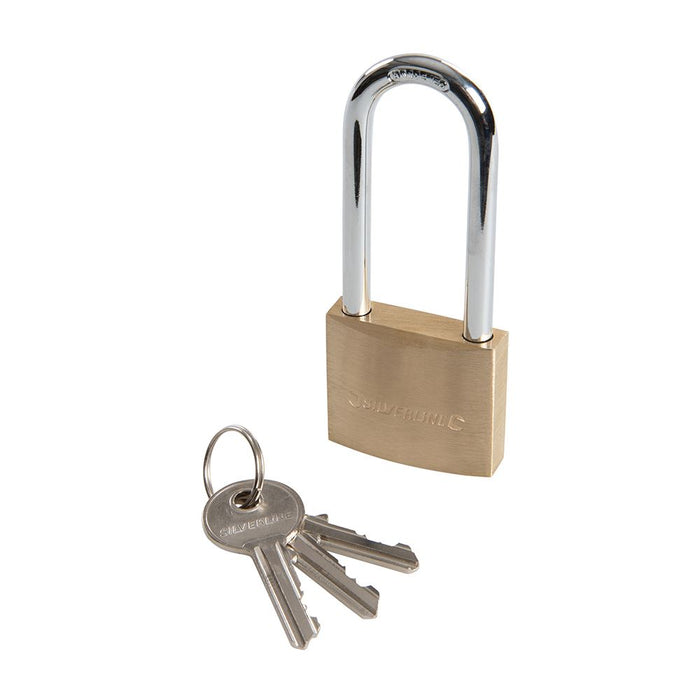 Brass Padlock Long Shackle