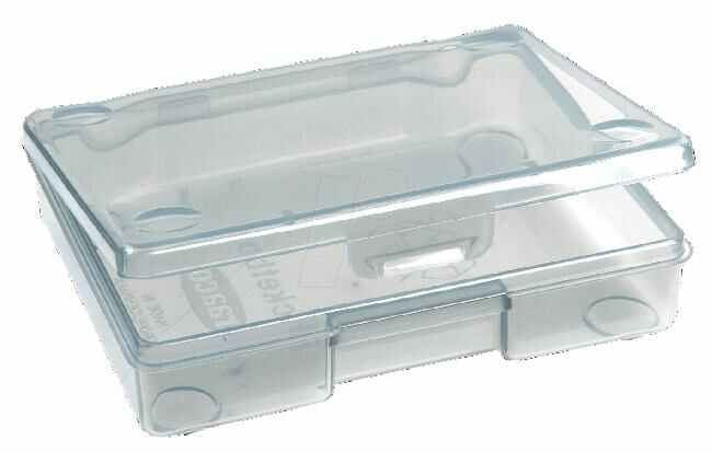 RAACO - Clear Compartment Box with No Inserts - 27mm x 119mm x 95mm