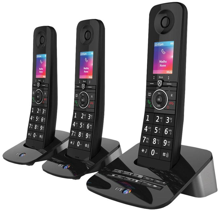 BT Premium DECT Phones with Call Blocking and Answer Machine