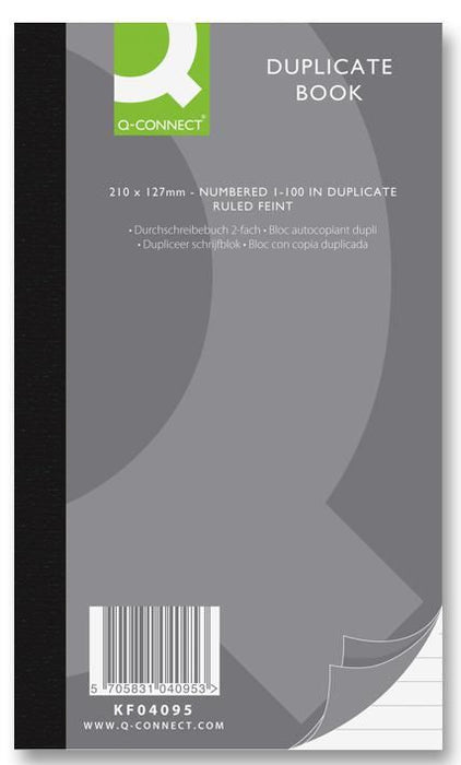 210x127mm Duplicate Book - 100 Pages