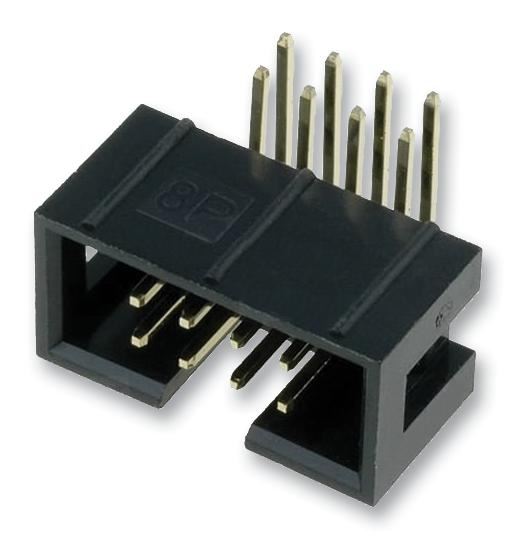 Header, Right Angle, 2.54mm, 8 Way