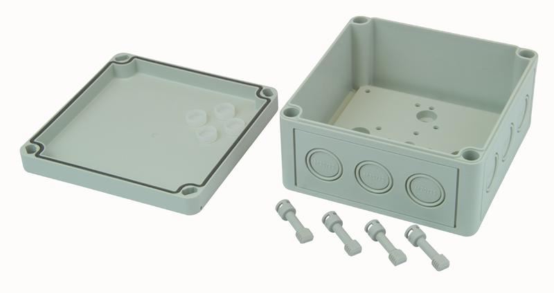 IP66 Polystyrene Enclosure with Metric Knockouts