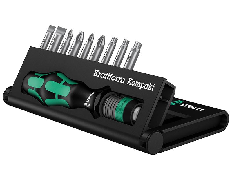 Kraftform Kompakt 10 Screwdriver Bit Set, 10 Piece