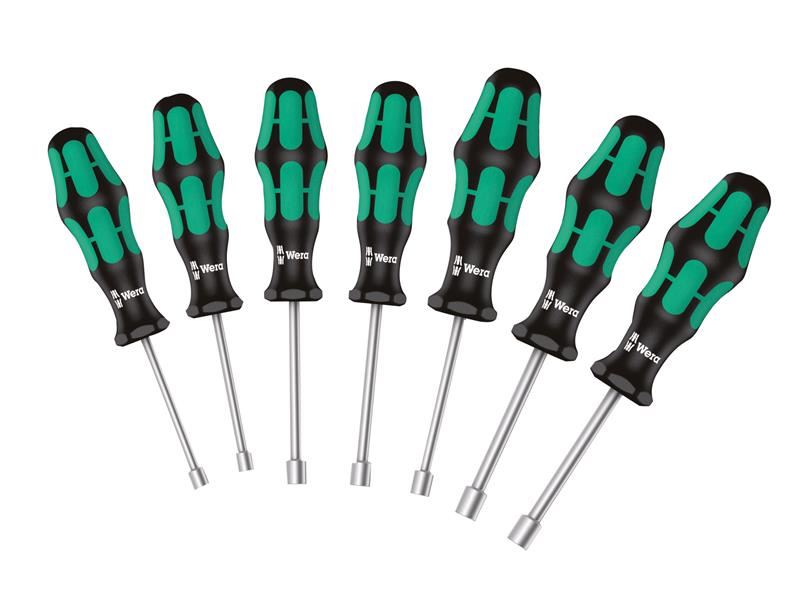 395 HO/7 SM Kraftform Hollow Shaft Nutspinner Set, 7 Piece
