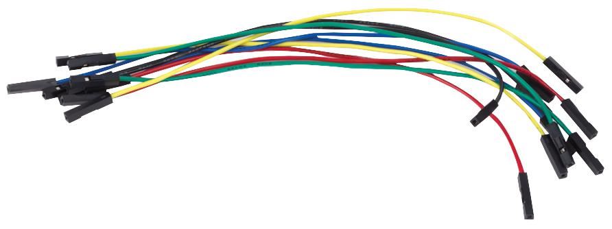 150mm Female to Female Jumper Wires, 10 Pack