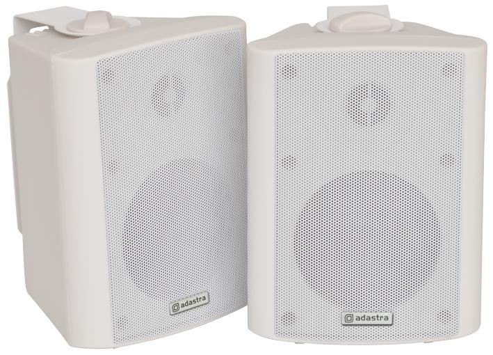 BC4W RMS 4" Wall Mount Speakers, White (Pair)