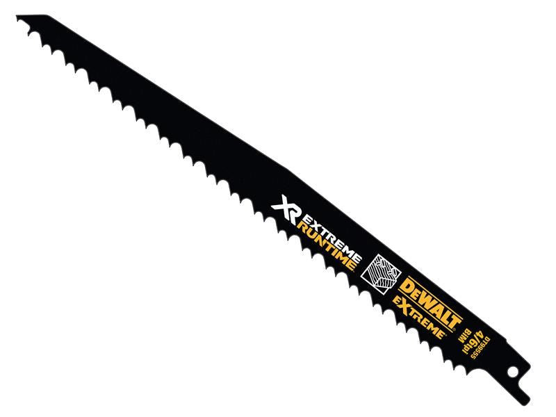 Dewalt - XR Wood With Nails Reciprocating Blade 230mm 4/6 TPI Pack of 5