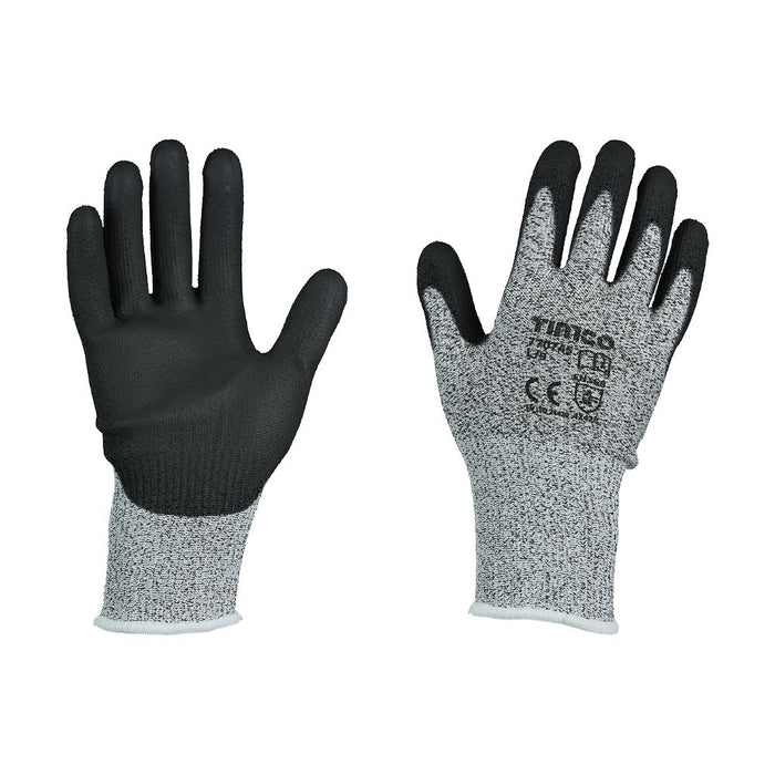 High Cut C Glove PU HPPE Fibre