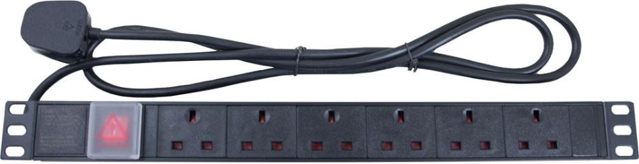6 Way Horizontal PDU