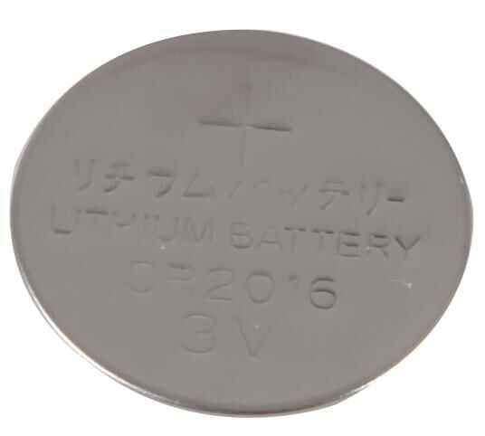 CR2016 Lithium Button Cell Battery, 75mAh 5 Pack