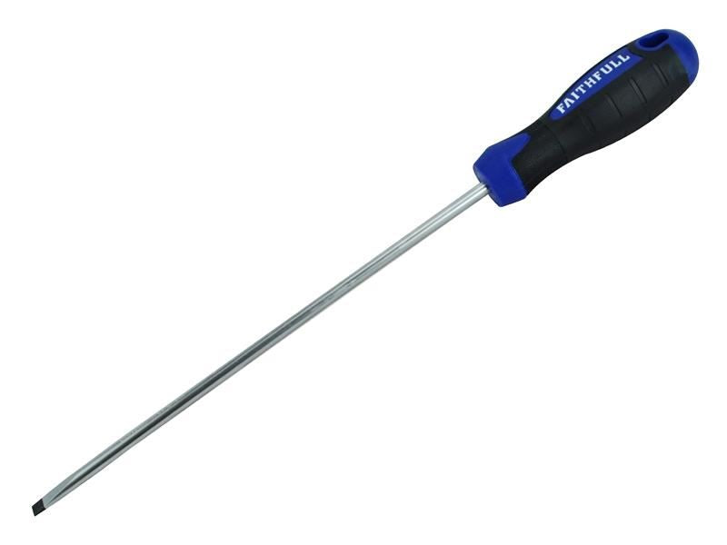 Soft Grip Screwdriver, Parallel Slotted