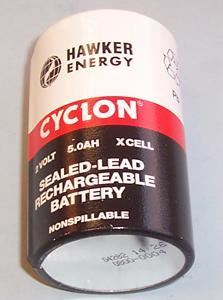 2V 5Ah Cyclon Sealed Lead Acid Battery