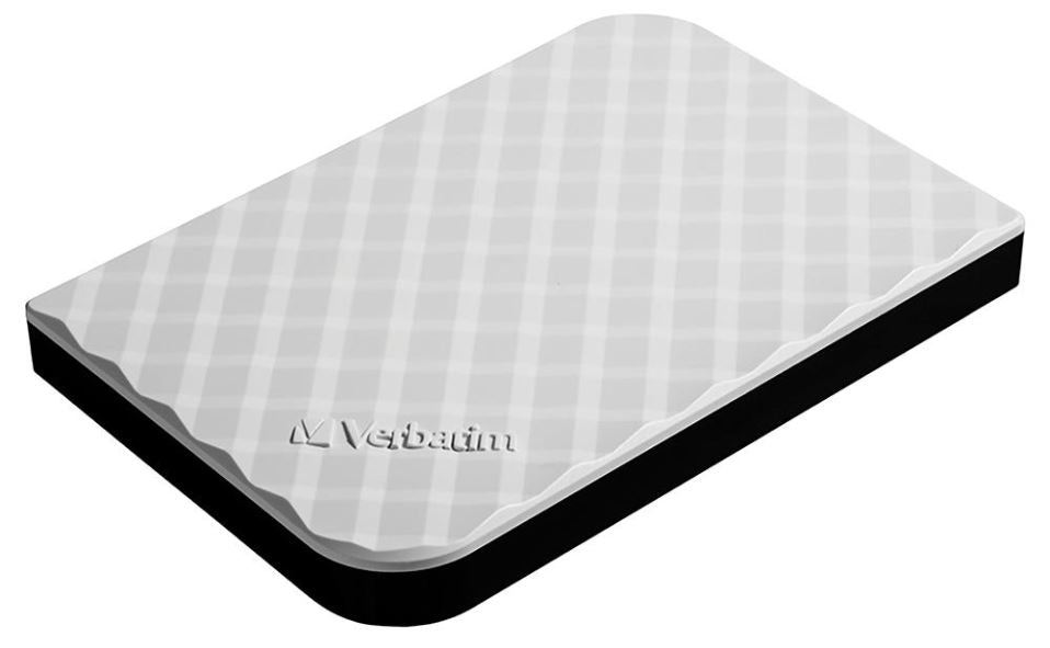 Store 'n' Go USB 3.0 Portable Hard Drive, 1TB White