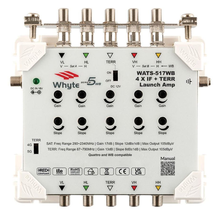 WATS-517WB Series 5 Launch Amplifier