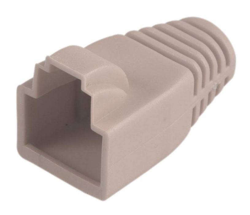 RJ45 Cat5e Strain Relief Boot, Grey