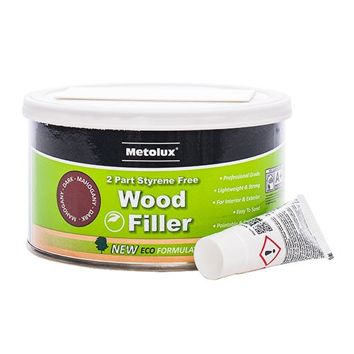 2 Part Styrene Free Wood Filler - Size 275ml - Various Colours