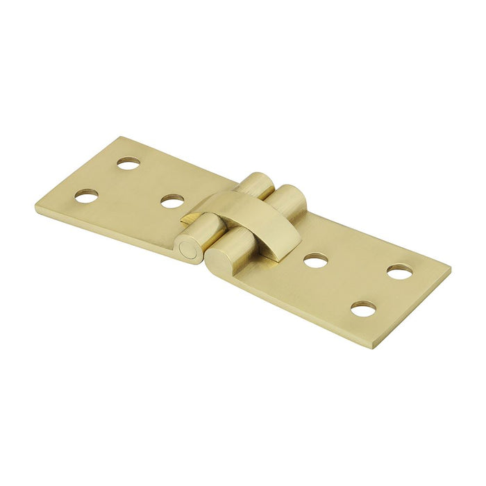 Counter Flap Hinges - Solid Brass - Polished Brass (Size 100 x 40 - 2 Pieces)