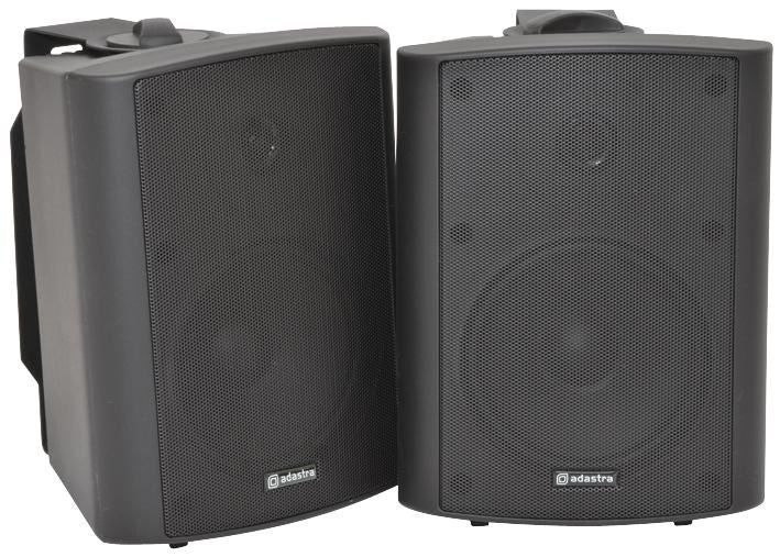 BC5B 5" Wall Mount Speakers, Black (Pair)