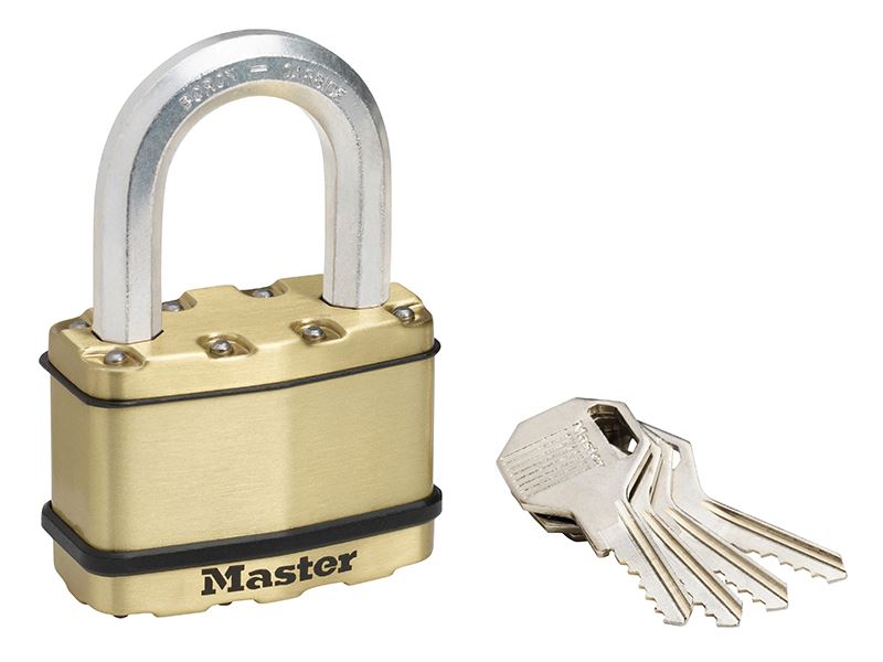 Excell™ Brass Finish Padlocks