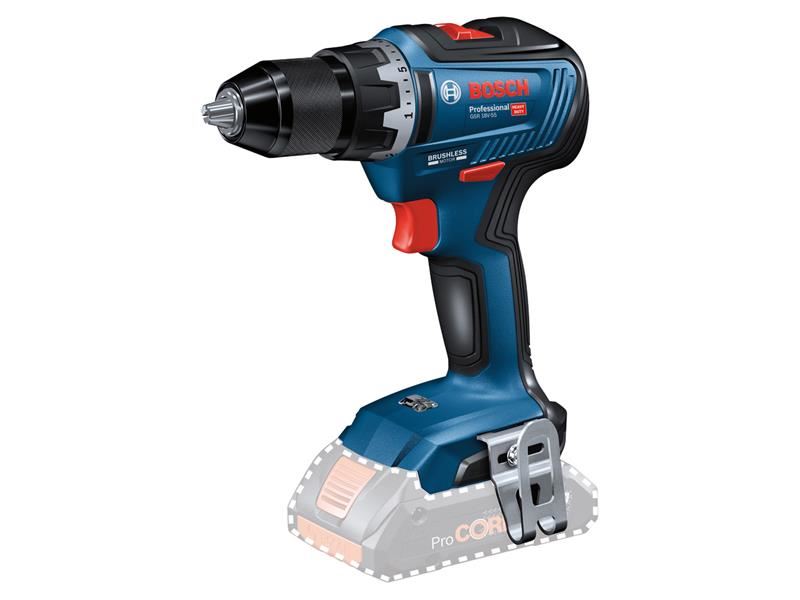 GSR 18V-55 Professional Drill Driver 18V Bare Unit