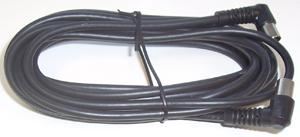 PRO SIGNAL TV Aerial Lead, 90 Degree Coax Plug to 90 Degree Coax Plug