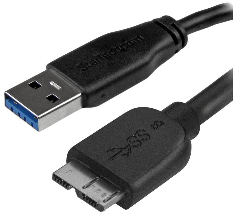 Slim Micro USB 3.0 Lead, 150mm