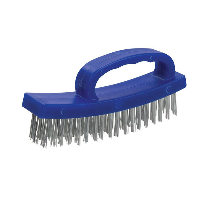 D-Handle Wire Brush - 4 Row