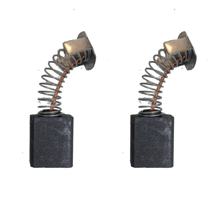2x Carbon Brushes - Use on Hitachi Rutter (Size - 7 X 15 X 20/18)