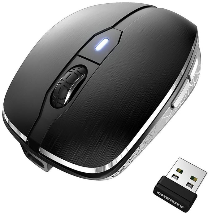 MW 8C ADVANCED Wireless RF / Bluetooth Mouse, Black