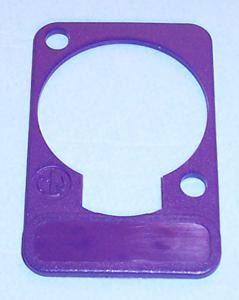 D-sub Shell Plate, Violet