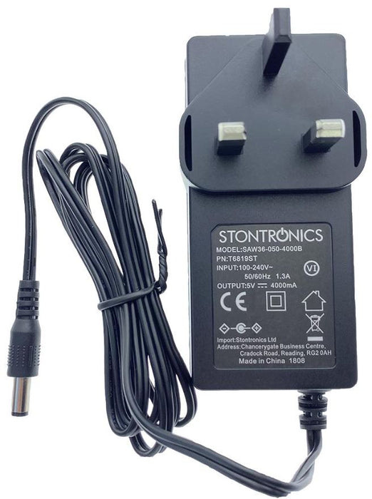 5V, 4A, 20W, Plug In Power Supply (Level VI), 2.1mm Plug