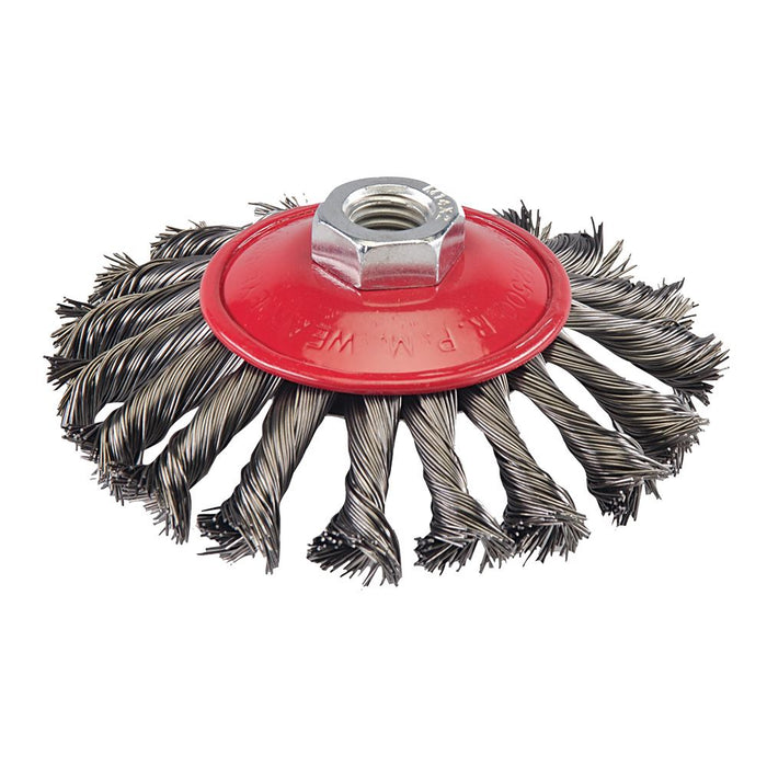 Steel Twist-Knot Brush - 115mm