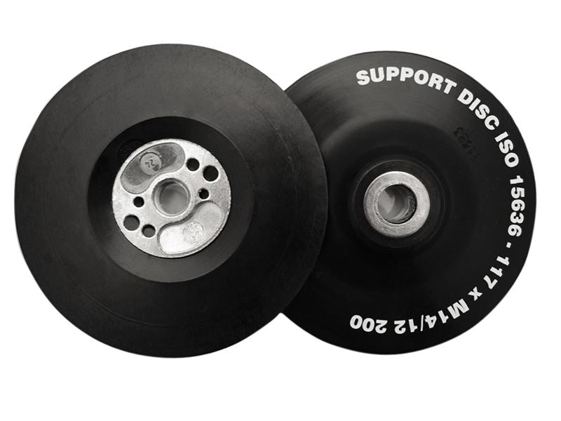 Angle Grinder Pads, Soft Black for Curved Surfaces