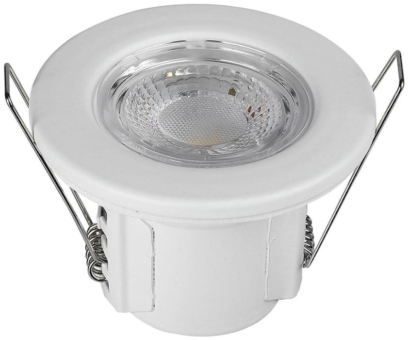 5W Dimmable Fire Rated Downlight, Daylight White, IP65, 500lm, White