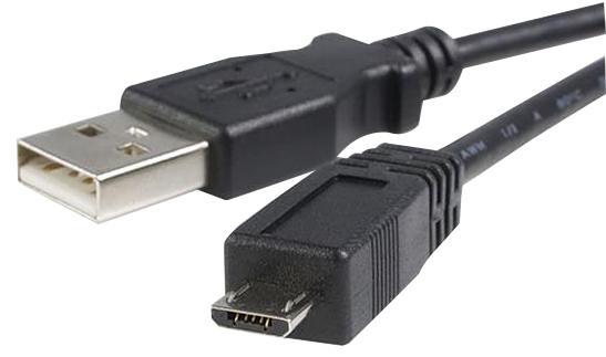 0.5m USB A Male To Micro B Male Lead